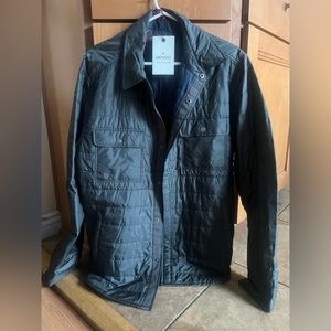 Mens unTUCKIT Hazelton polyester button down